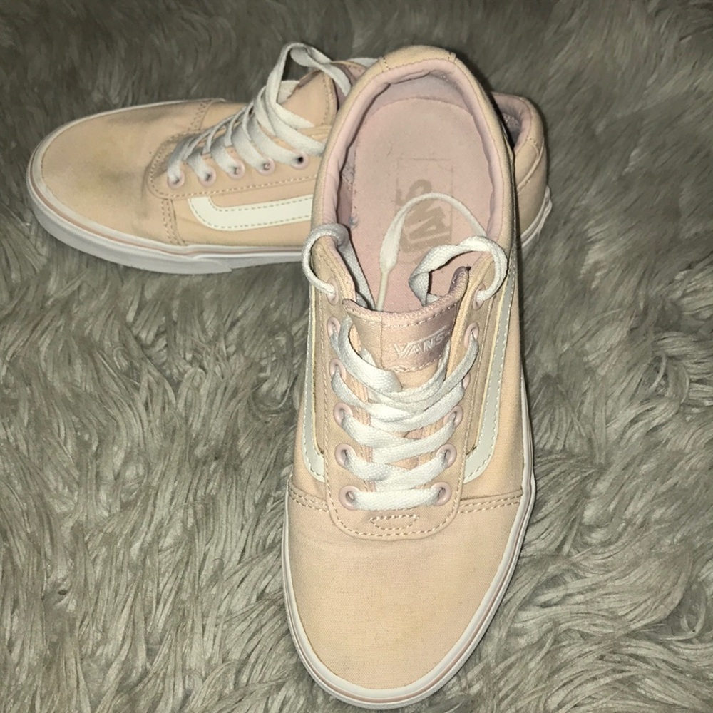 Light pink Vans
